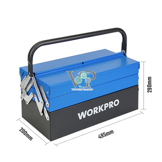 5-TRAY CANTILEVER TOOL BOX-40X20X19.5CM